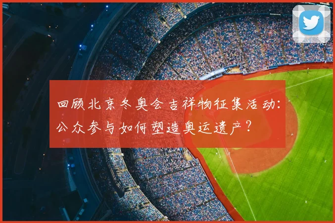 回顾北京冬奥会吉祥物征集活动:公众参与如何塑造奥运遗产?